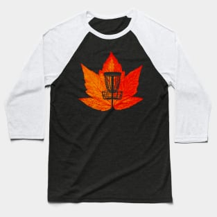 Disc Golf Canada Baseball T-Shirt